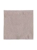 Brunello Cucinelli patterned handkerchief - Brown