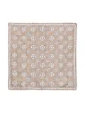 Brunello Cucinelli patterned handkerchief - Blue