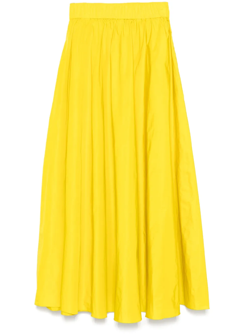 tafetta maxi skirt