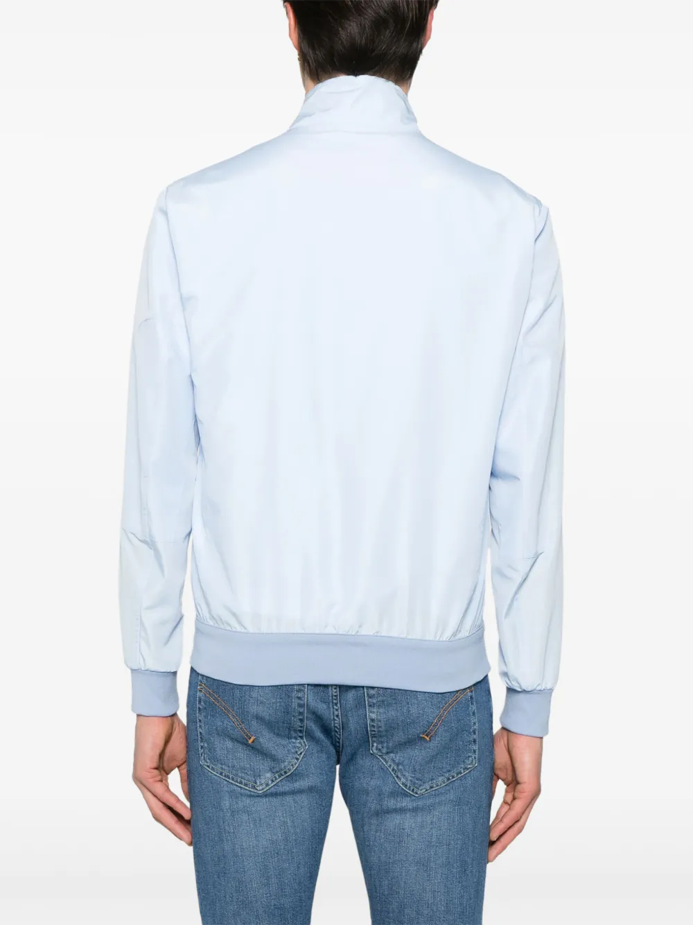 Kiton Lichtgewicht jack Blauw