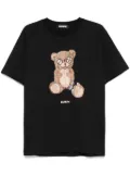 BARROW teddy bear-print T-shirt - Black