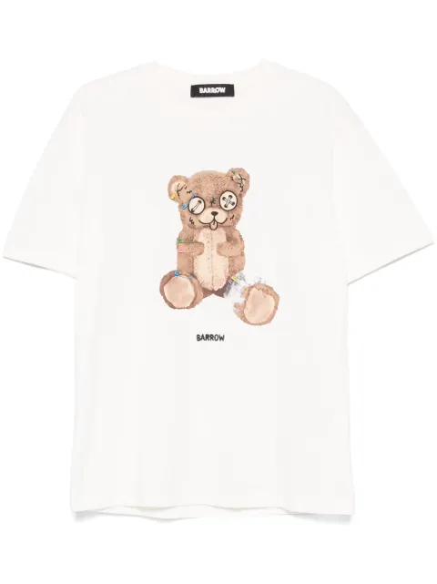 BARROW teddy bear-print T-shirt 