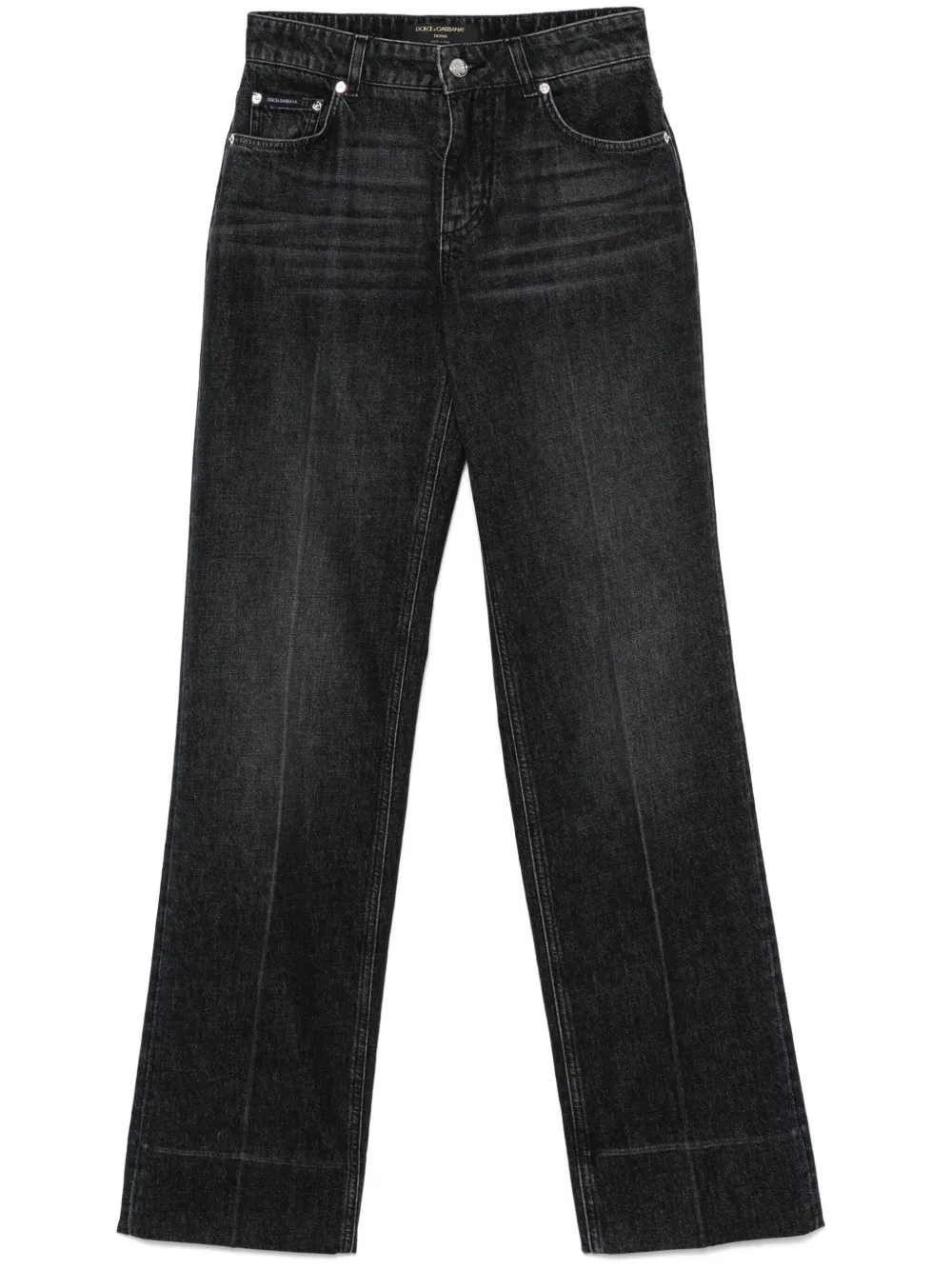 Dolce & Gabbana Straight jeans Zwart