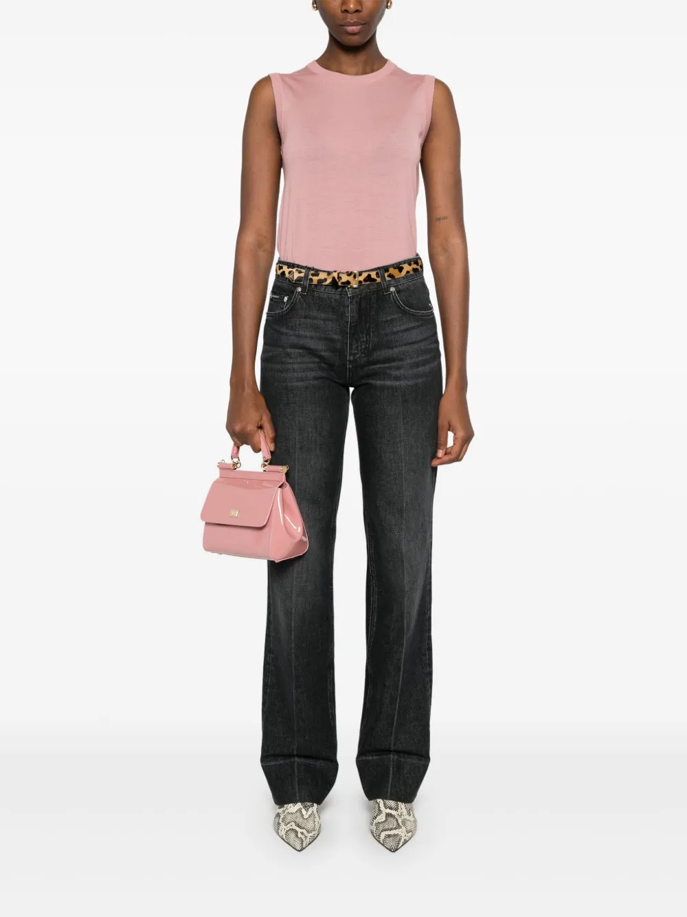 dolce&gabbana Dolce & Gabbana Straight jeans - Zwart