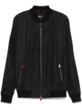 Kiton zip-up bomber jacket - Black