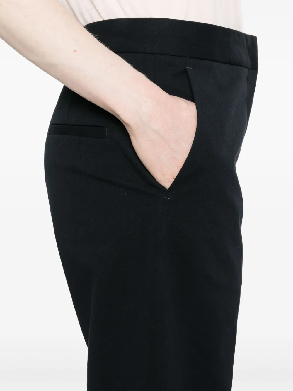 Jil Sander Katoenen broek Blauw