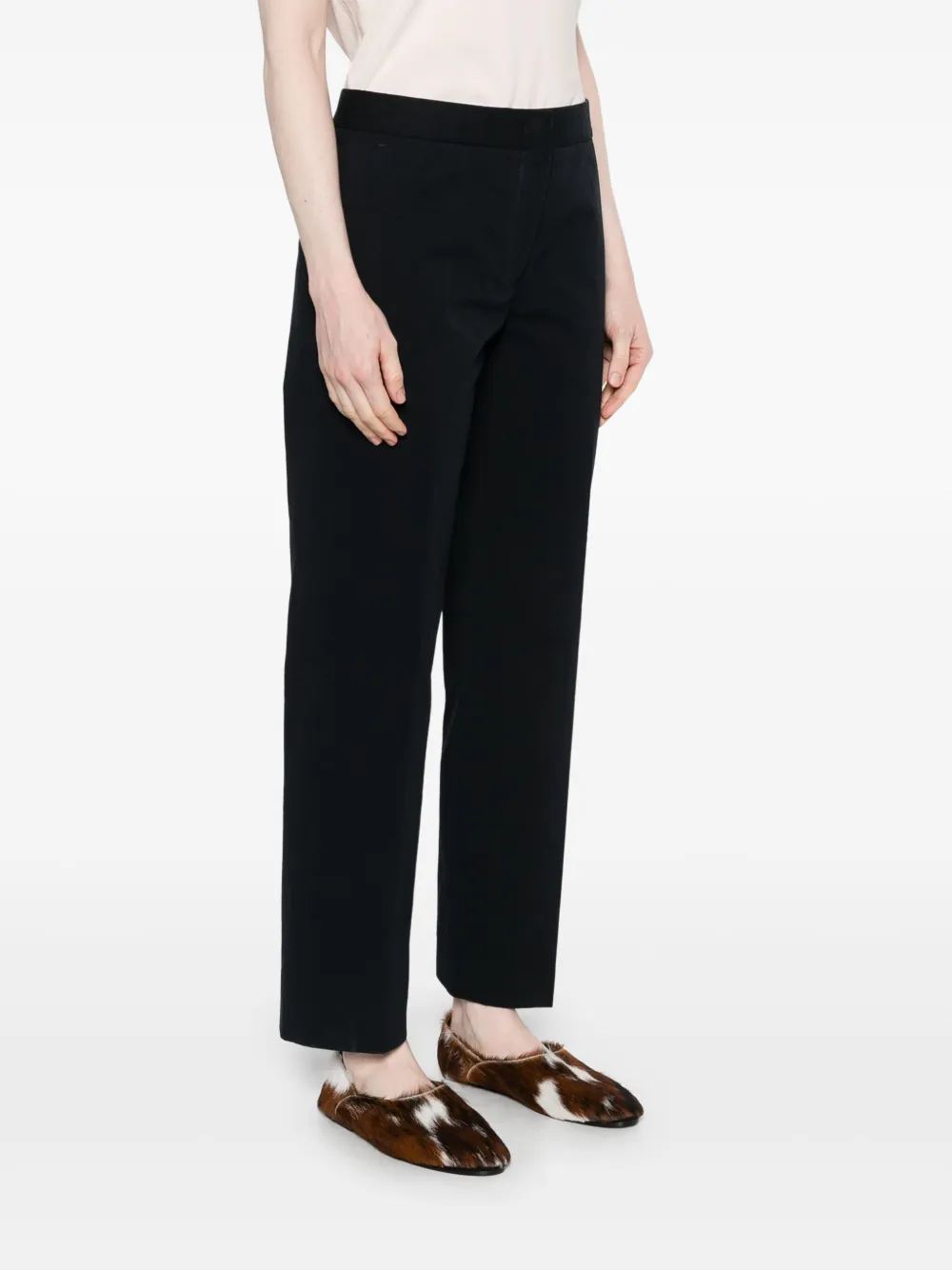 Jil Sander Katoenen broek Blauw