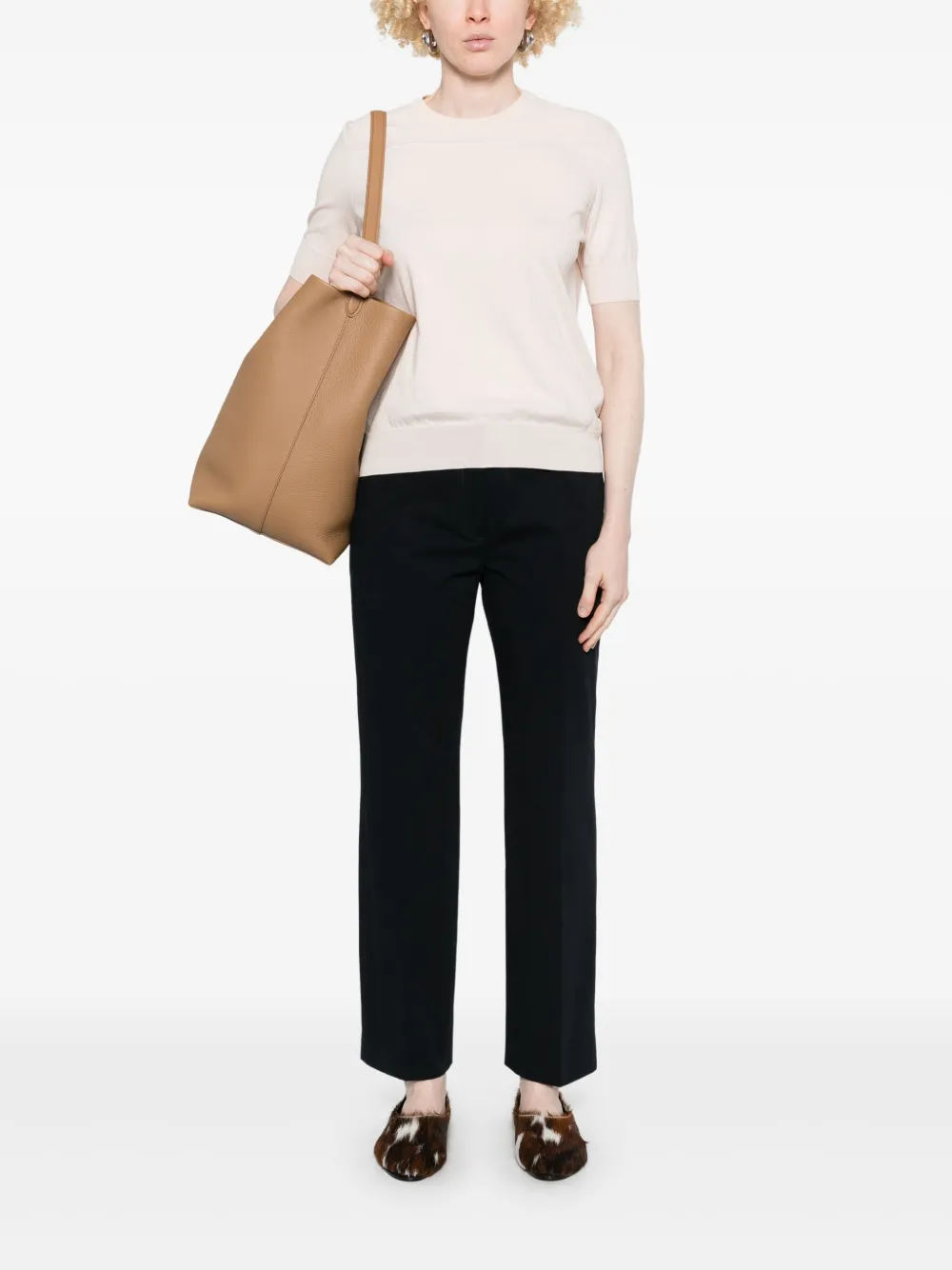 Jil Sander Katoenen broek - Blauw