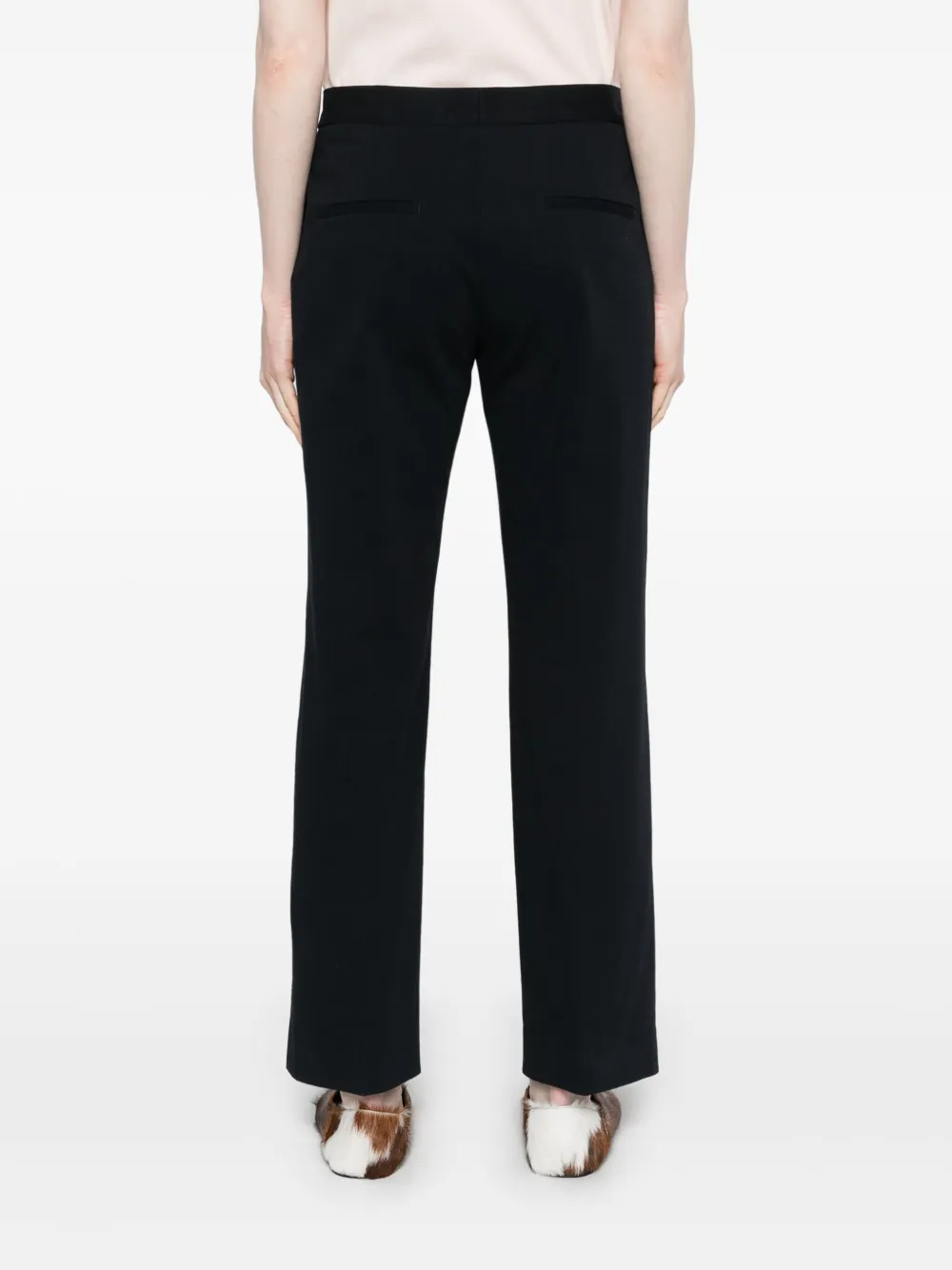 Jil Sander Katoenen broek Blauw