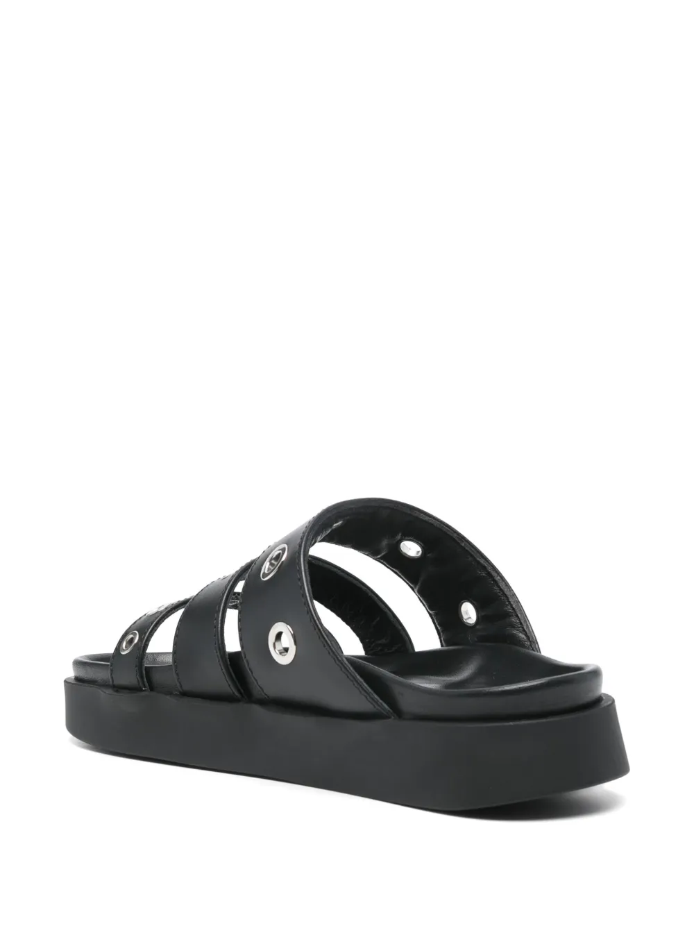 Inuikii Tilda sandalen Zwart