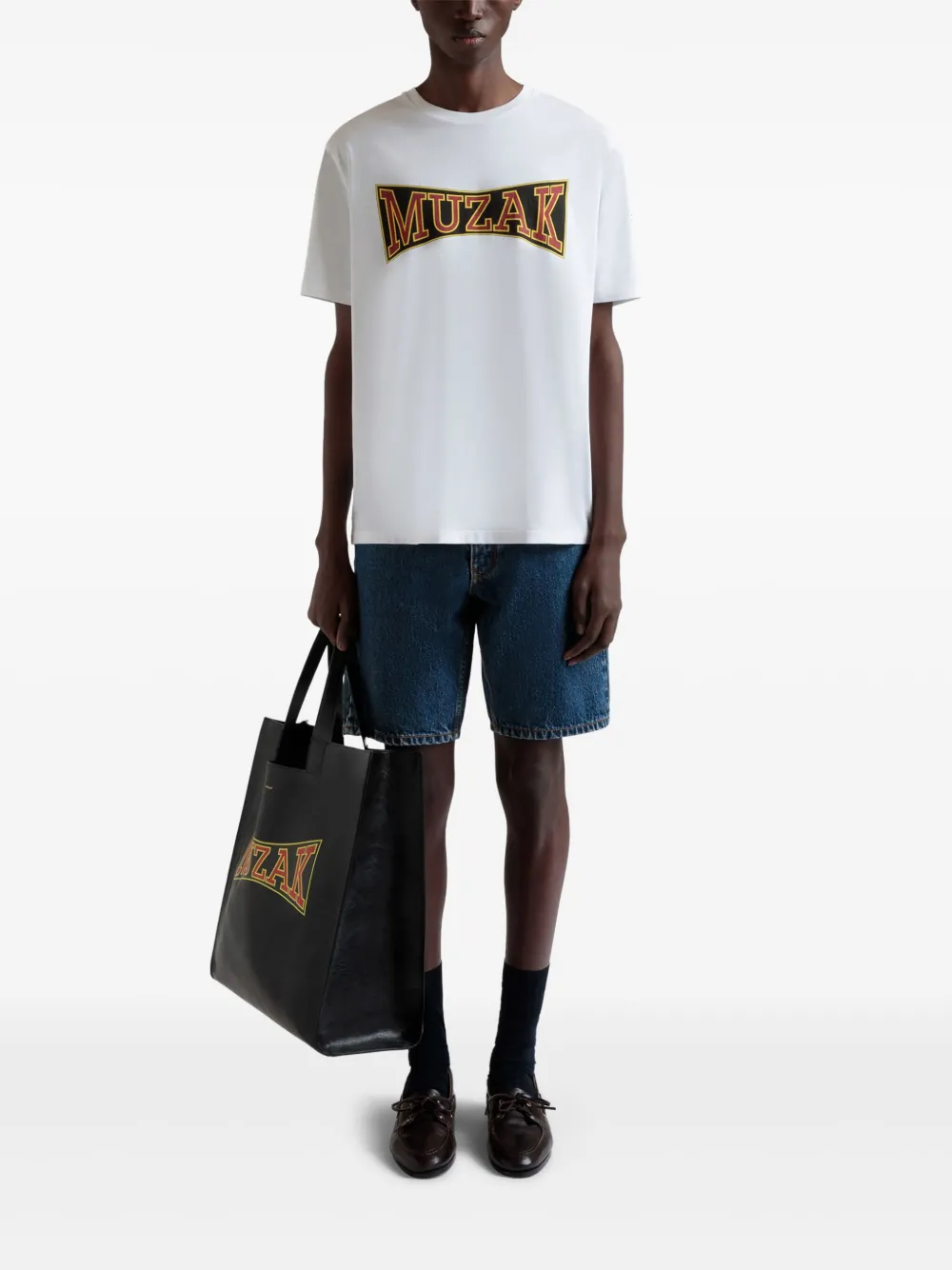 Bally x DJ Leo Mas Muzak T-shirt met print - Wit