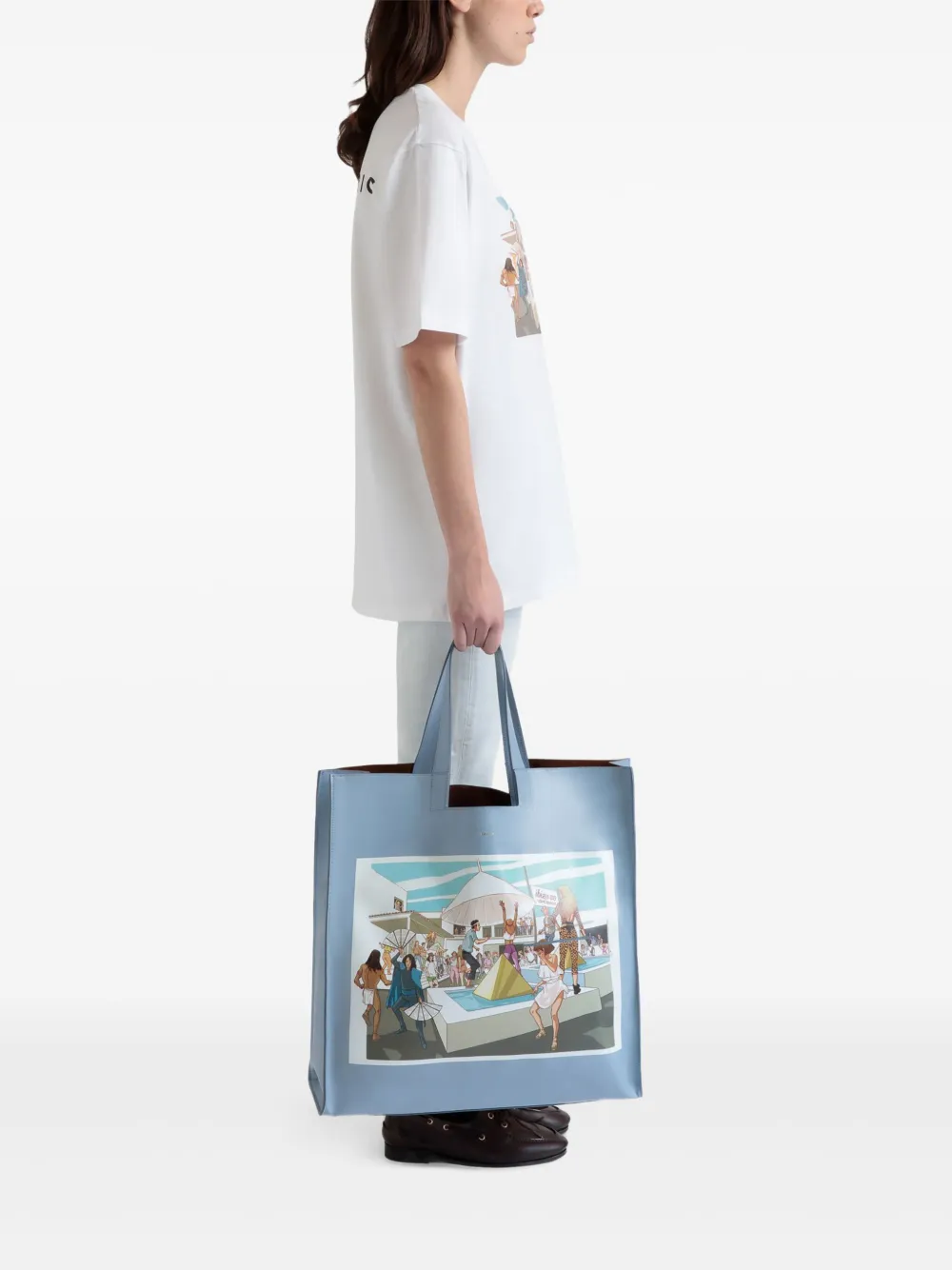 Bally x DJ Leo Mas Dancing Amnesia shopper - Blauw