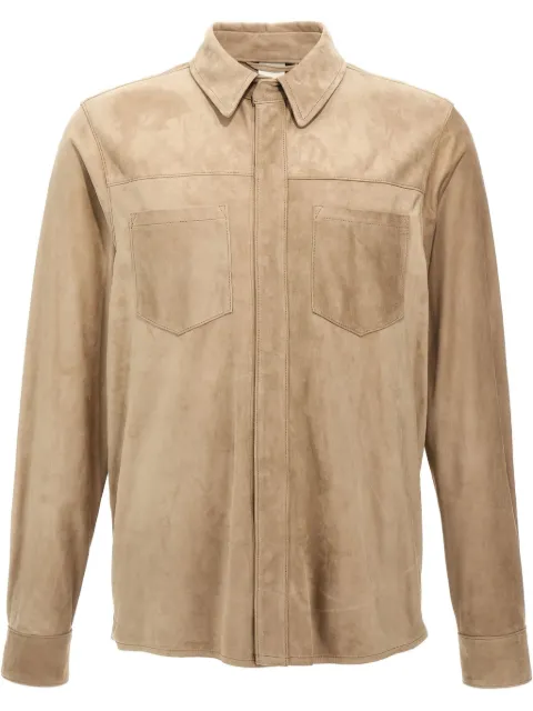Giorgio Brato camisa de gamuza