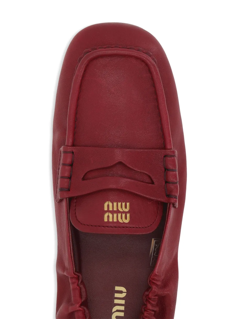 Miu Miu Loafer aus Leder | Schuhe | Image 4