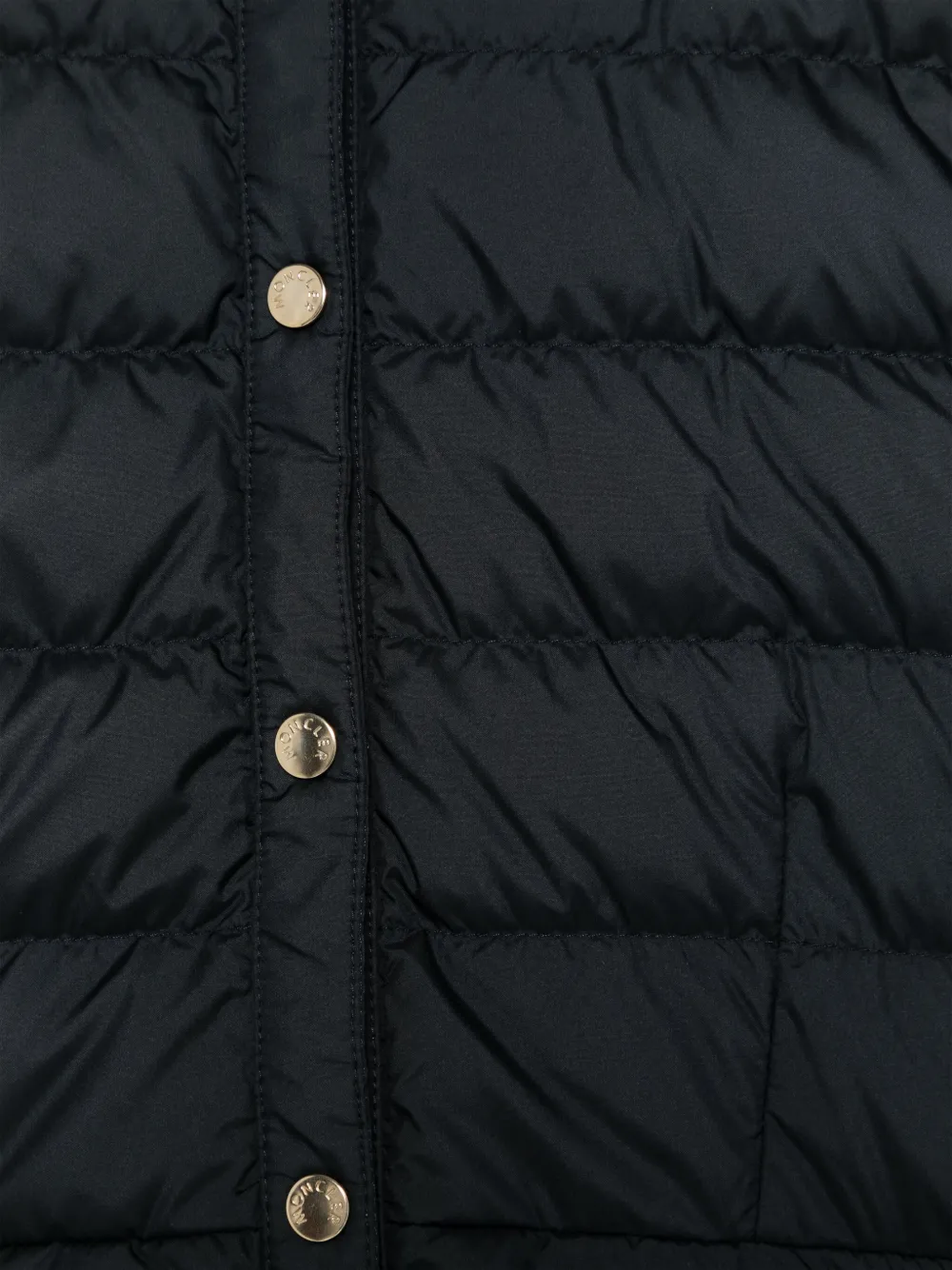 Moncler Enfant Gewatteerd jack Blauw