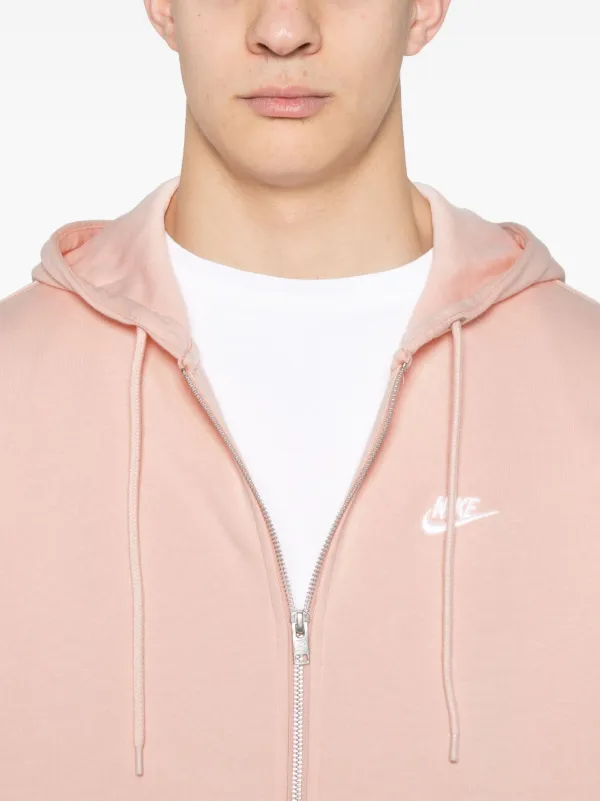 ナイキ ピンク フルジップパーカー 新品 NIKE ナイキ パーカー スウェット プルオーバー ピンク M