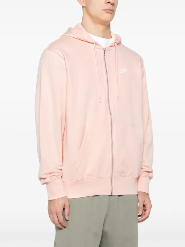 ナイキ ピンク フルジップパーカー Nike Club パーカー | ピンク | FARFETCH JP