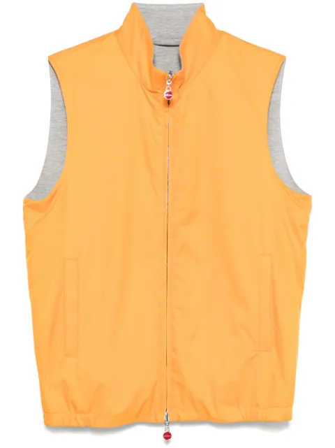 Kiton gilet à design réversible