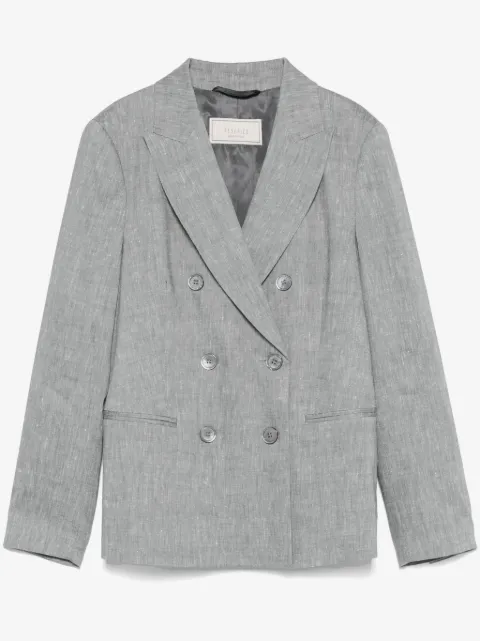 Peserico blazer con solapas de pico