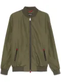 Kiton zip-up bomber jacket - Green