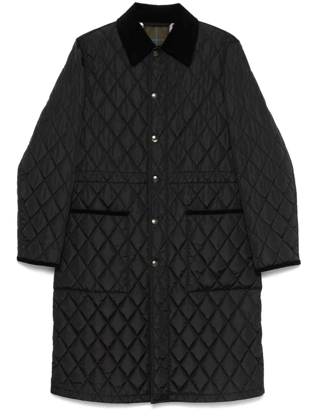 Burberry Gewatteerde parka Zwart