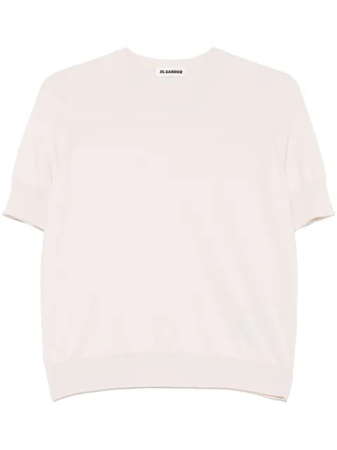 Jil Sander تيشيرت بحياكة دقيقة
