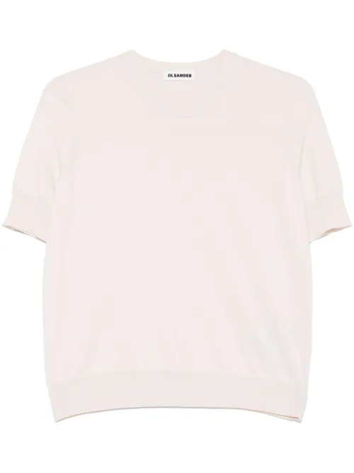 T-shirt en maille fine - Jil Sander - Modalova