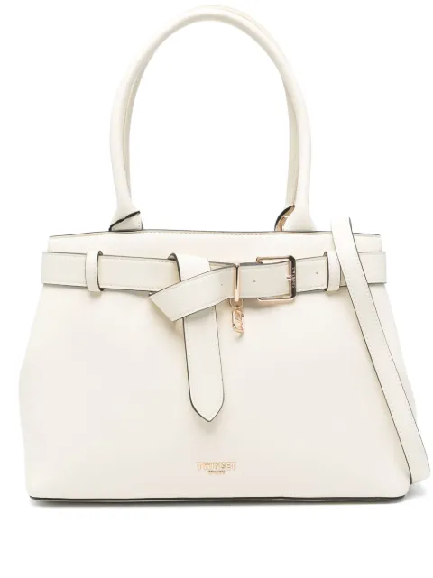 TWINSET faux-leather tote bag