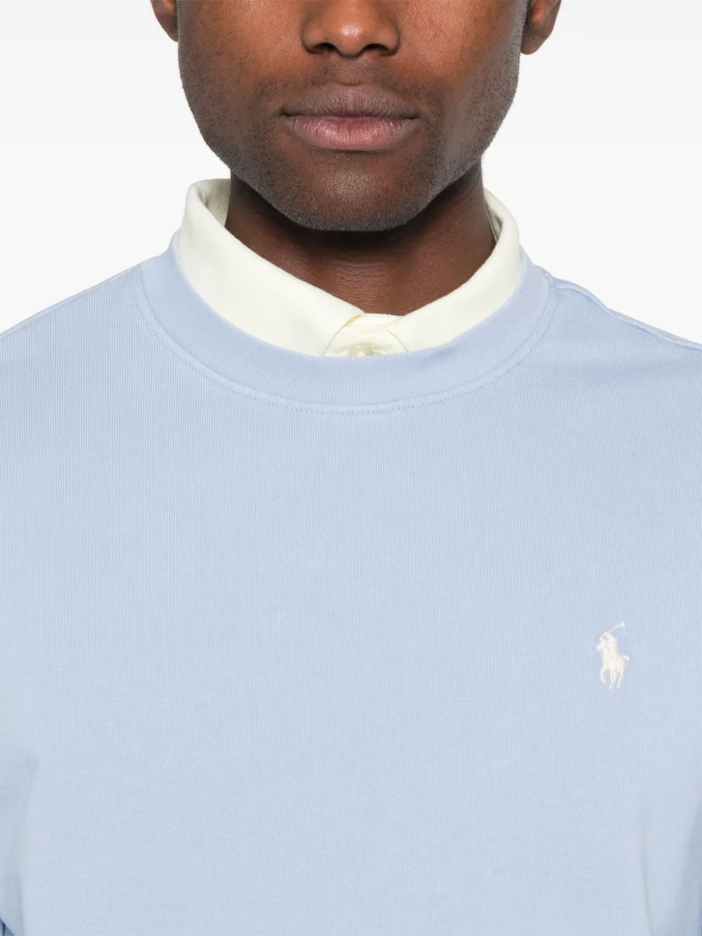 Polo Ralph Lauren Sweater met borduurwerk Blauw