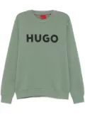 HUGO logo-print sweatshirt - Green