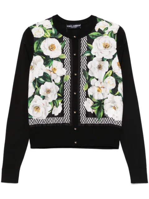 Dolce & Gabbana كارديغان بطبعة زهور