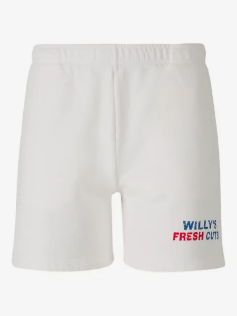 Willy Chavarria logo-print shorts