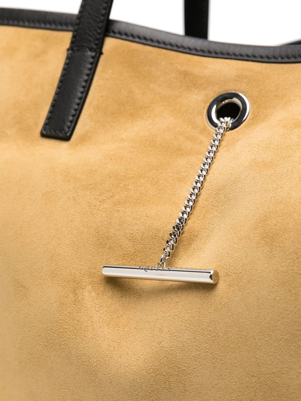 Alexander McQueen Shopper met hanger Beige