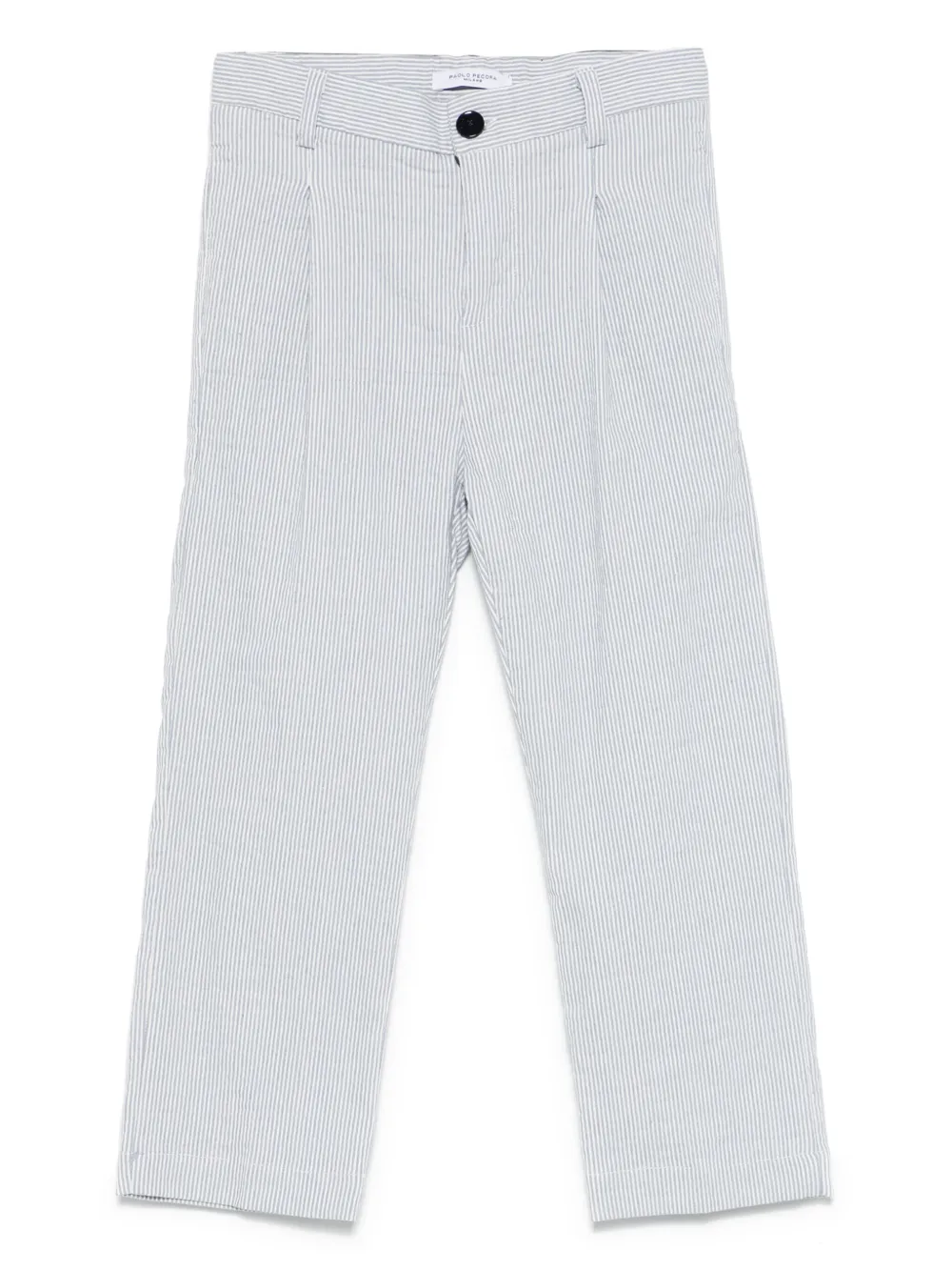 Paolo Pecora Kids Gestreepte broek Blauw