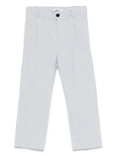 Paolo Pecora Kids pantalones a rayas