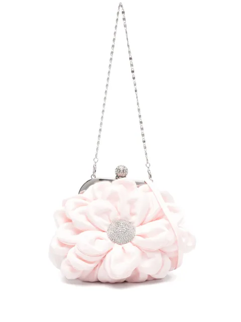 Monnalisa floral-appliqué crossbody bag