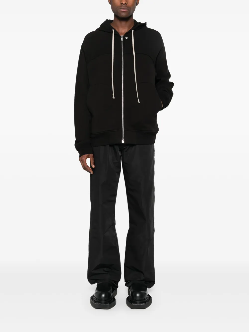 Rick Owens Flared broek - Zwart