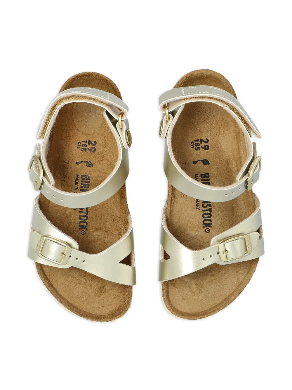 Birkenstock Kids Rio sandals Gold