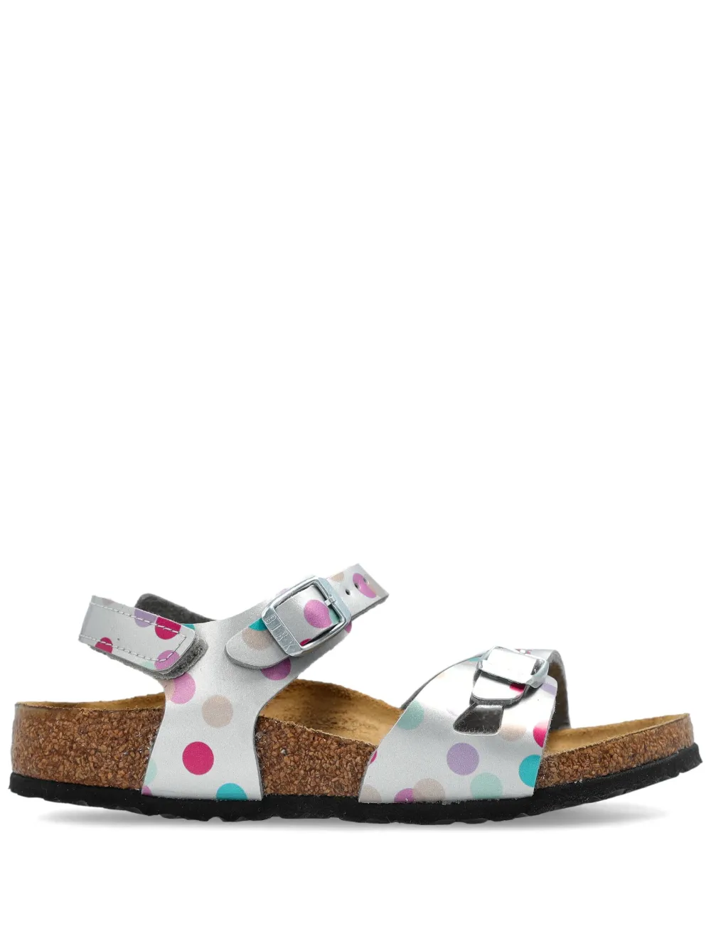 Birkenstock Kids Rio sandals Silver