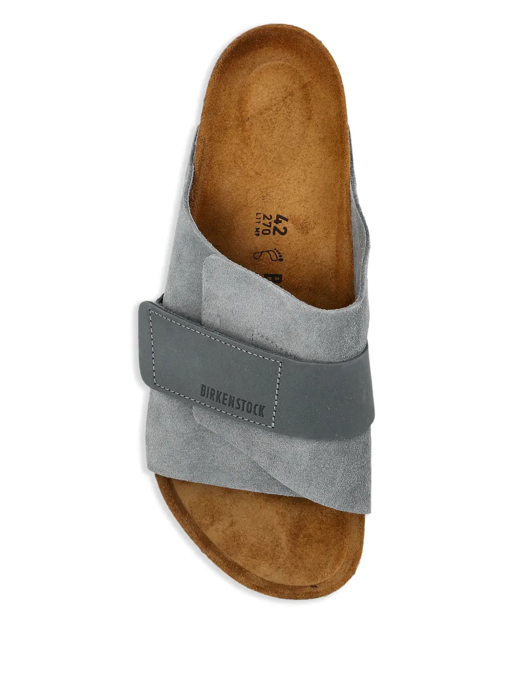 Birkenstock Kyoto suede slippers Grey