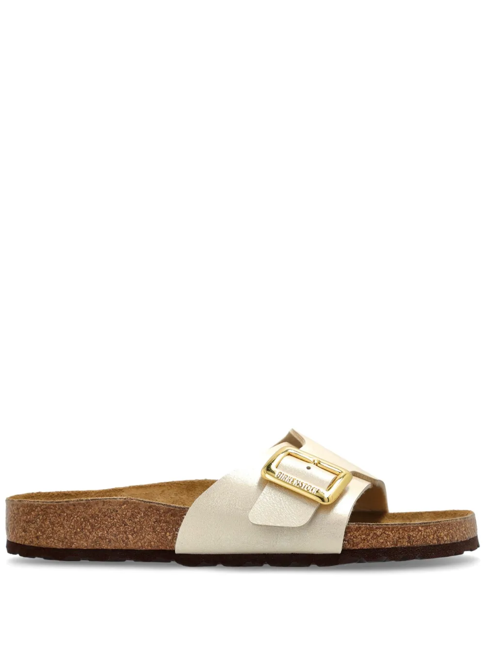 Birkenstock Catalina Cushion Buckle slides Neutrals