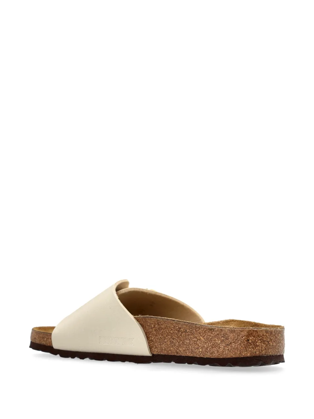 Birkenstock Catalina Cushion Buckle slides Neutrals