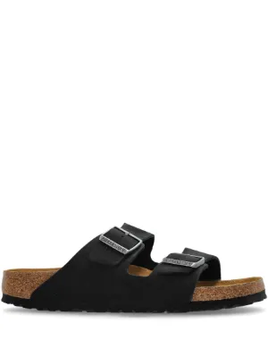 Birkenstock Zürich Tech スエードサンダル | ブラック | FARFETCH JP