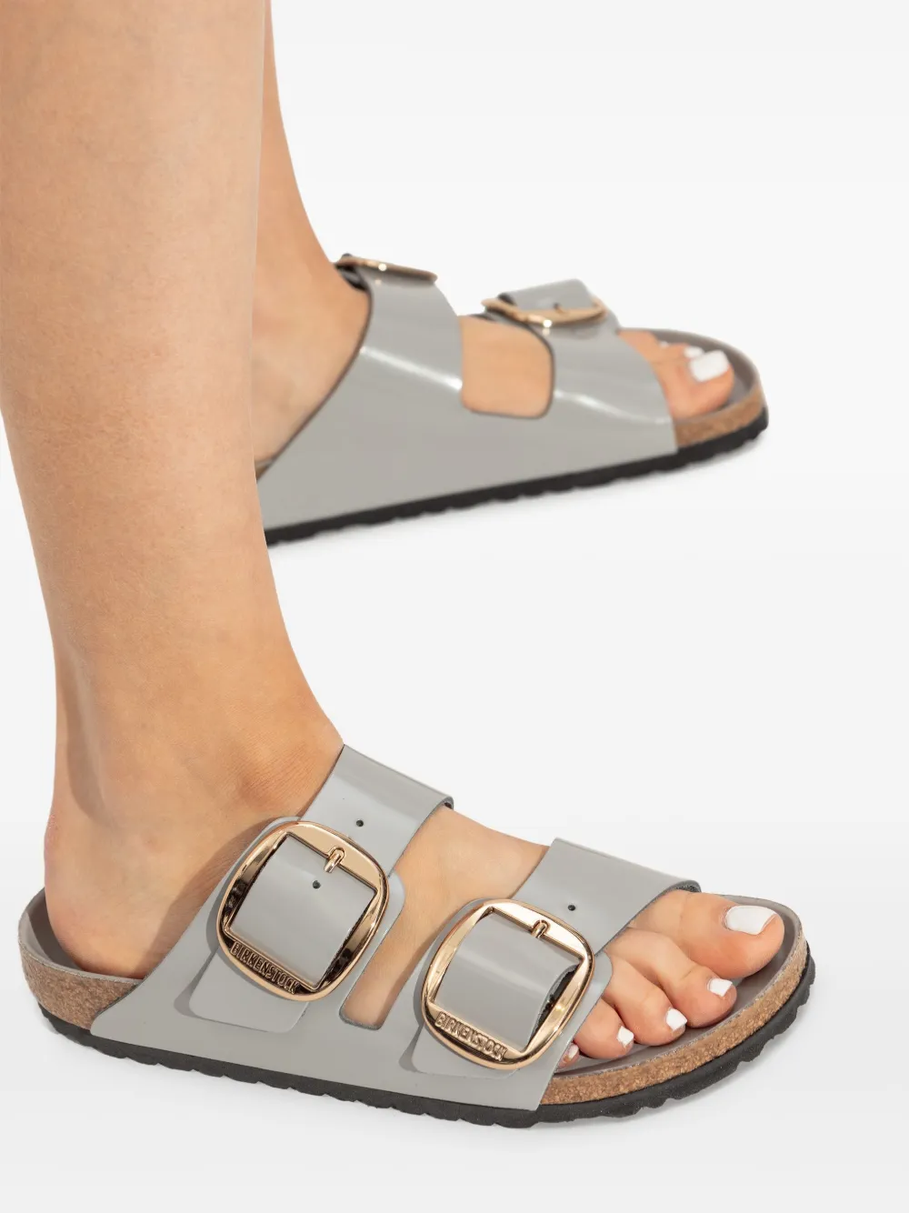 Birkenstock Arizona Big Buckle サンダル | グレー | FARFETCH JP