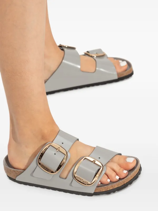 Birkenstock Arizona Big Buckle サンダル | グレー | FARFETCH JP