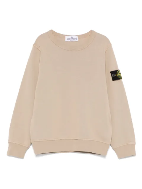 Stone Island Junior Compass-badge sweatshirt
