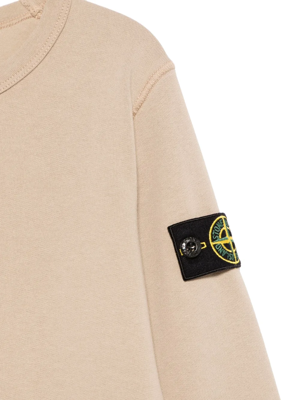 STONE ISLAND JUNIOR COMPASS-BADGE SWEATSHIRT