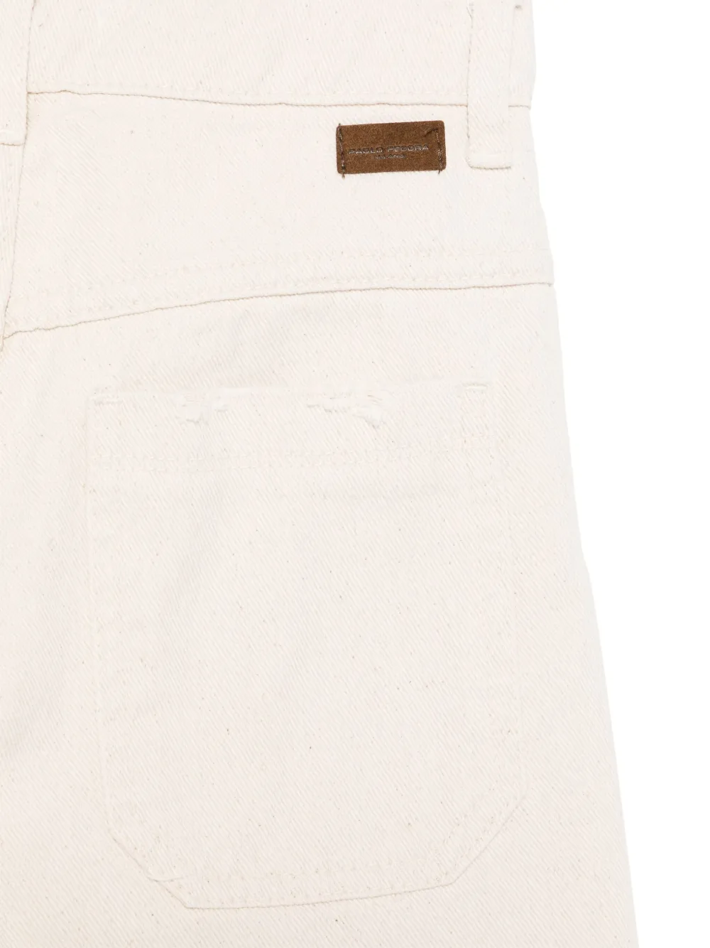 Paolo Pecora Kids Straight jeans Beige