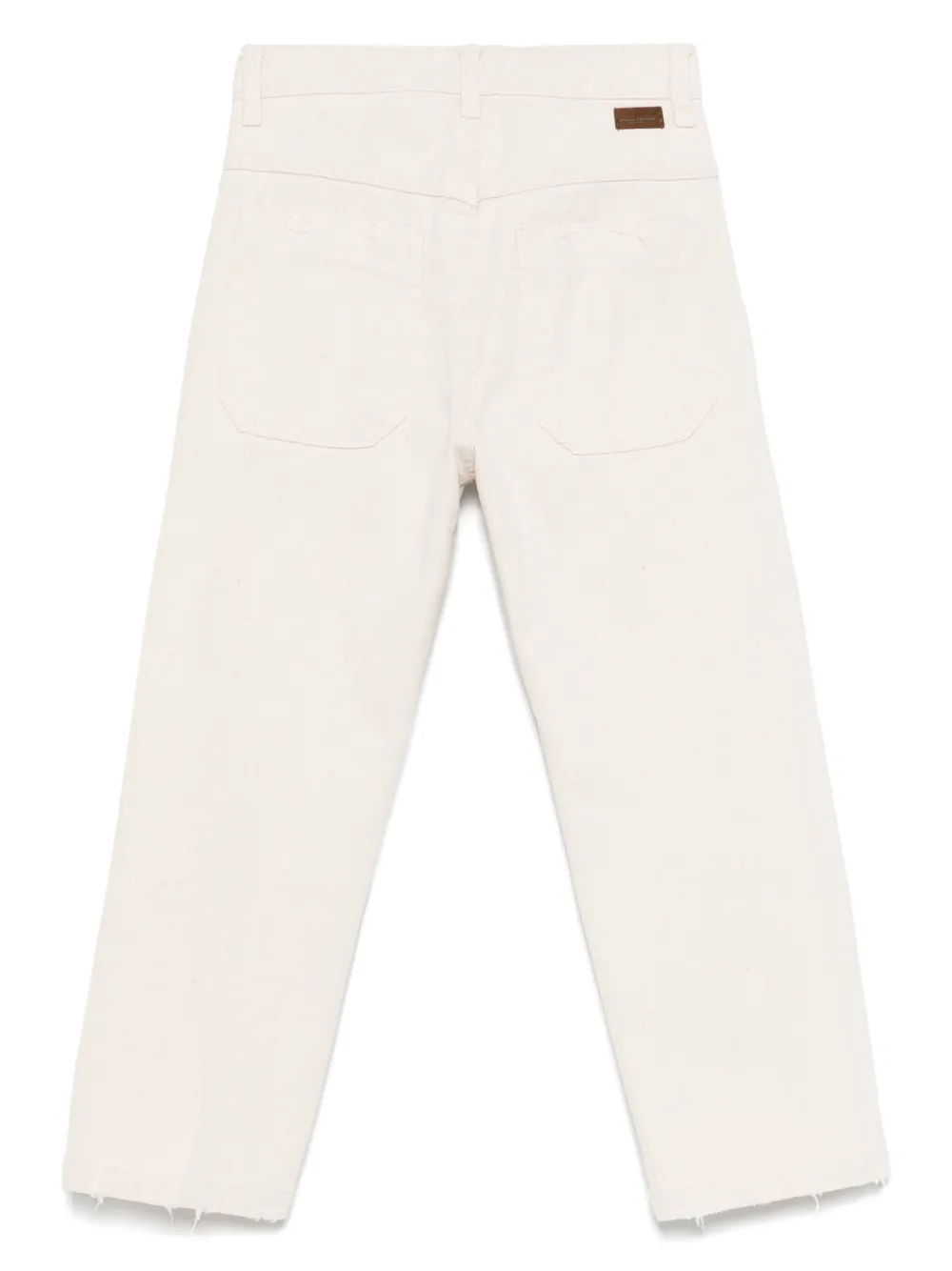 Paolo Pecora Kids Straight jeans - Beige