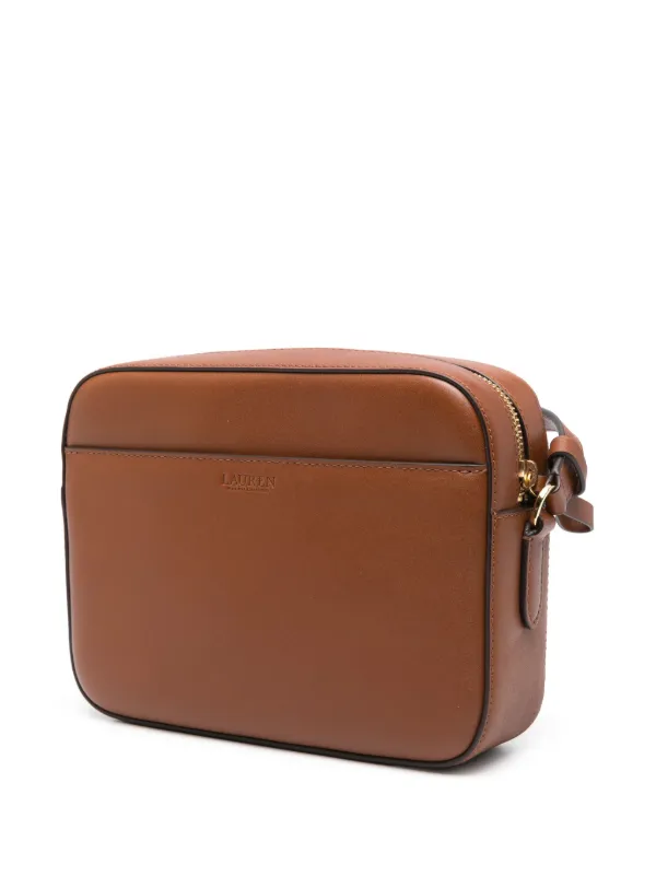 Lauren Ralph Lauren Medium Marcy Cross Body Bag | Brown | FARFETCH